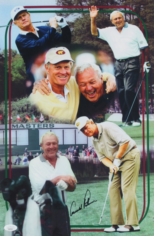 Arnold Palmer Signed 12x18 Photo (JSA COA)