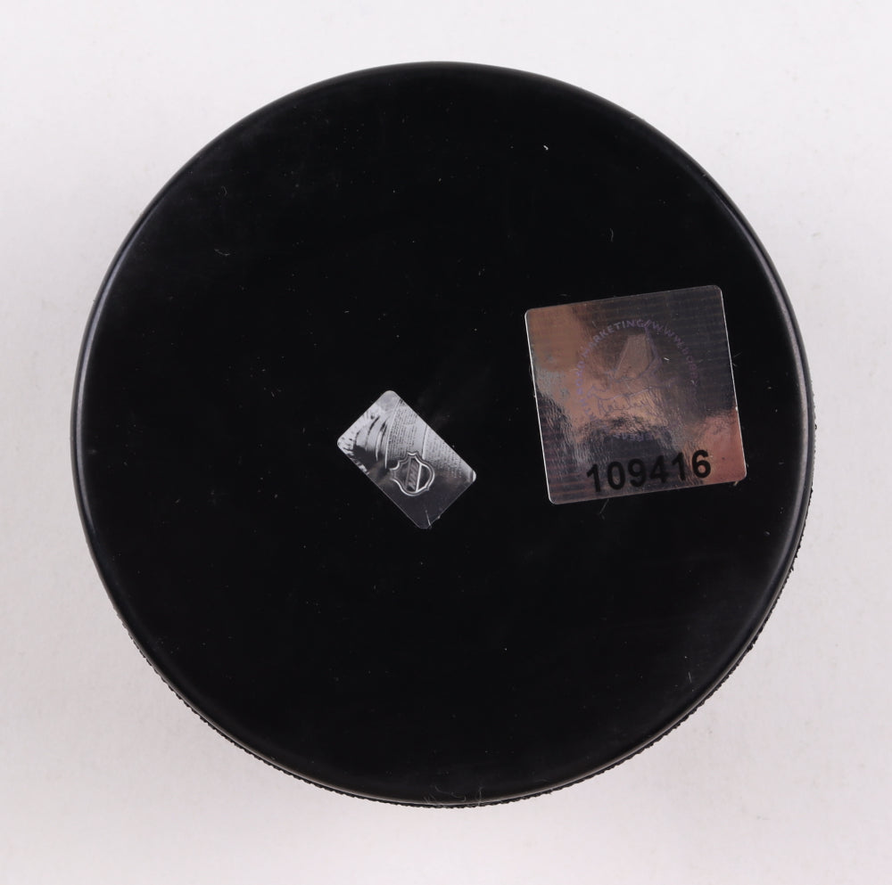 Bobby Orr Signed Bruins Logo Hockey Puck (Great North Road Marketing COA)