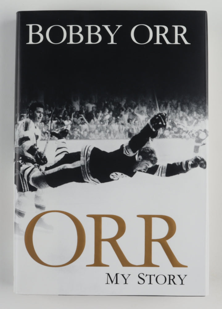 Bobby Orr Bruins Signed "Orr: My Story" Hardcover Book (Beckett COA)