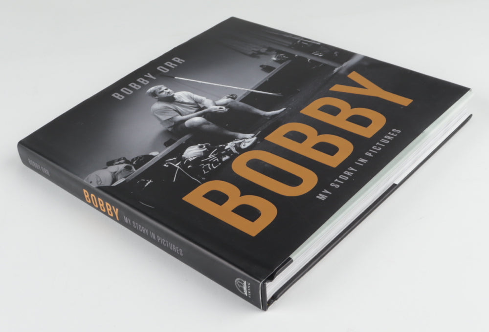 Bobby Orr Bruins Signed (Beckett COA) "Bobby: My Story in Pictures" Hardcover Book