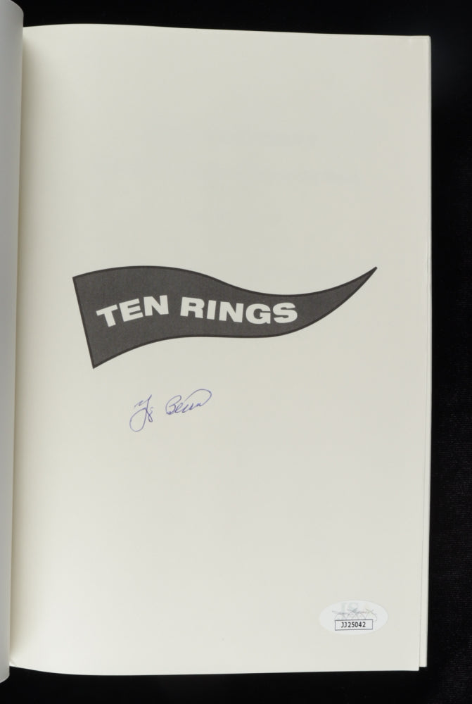 Yogi Berra Signed "Ten Rings" Softcover Book (JSA COA)