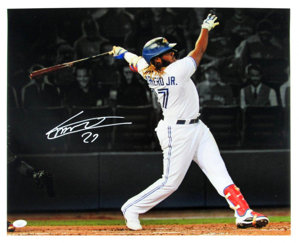 Vladimir Guerrero Jr. Signed Blue Jays 16x20 Photo (JSA COA)