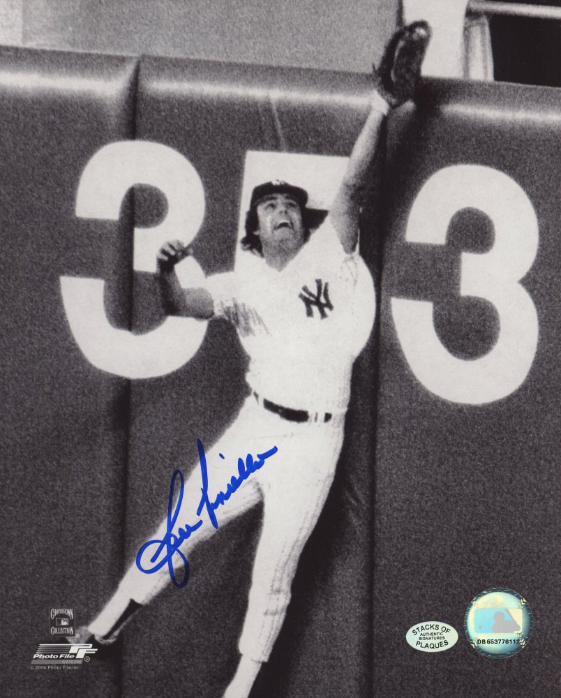 Lou Piniella Signed Yankees 8x10 Photo (Stacks of Plaques COA)