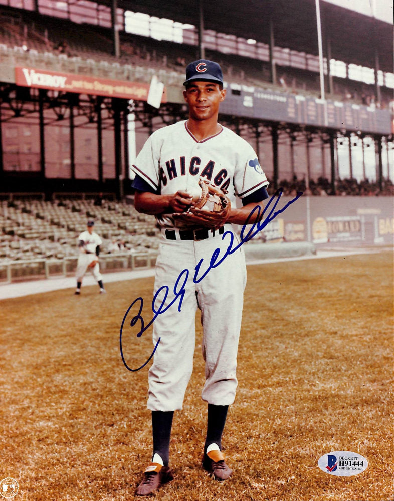 Billy Williams Signed Cubs 8x10 Photo (Beckett COA)