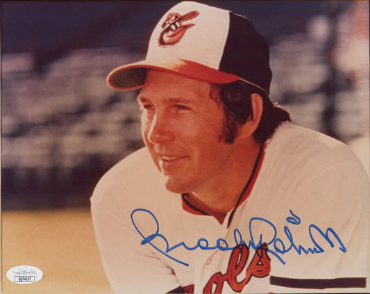 Brooks Robinson Signed Orioles 8x10 Photo (JSA COA)