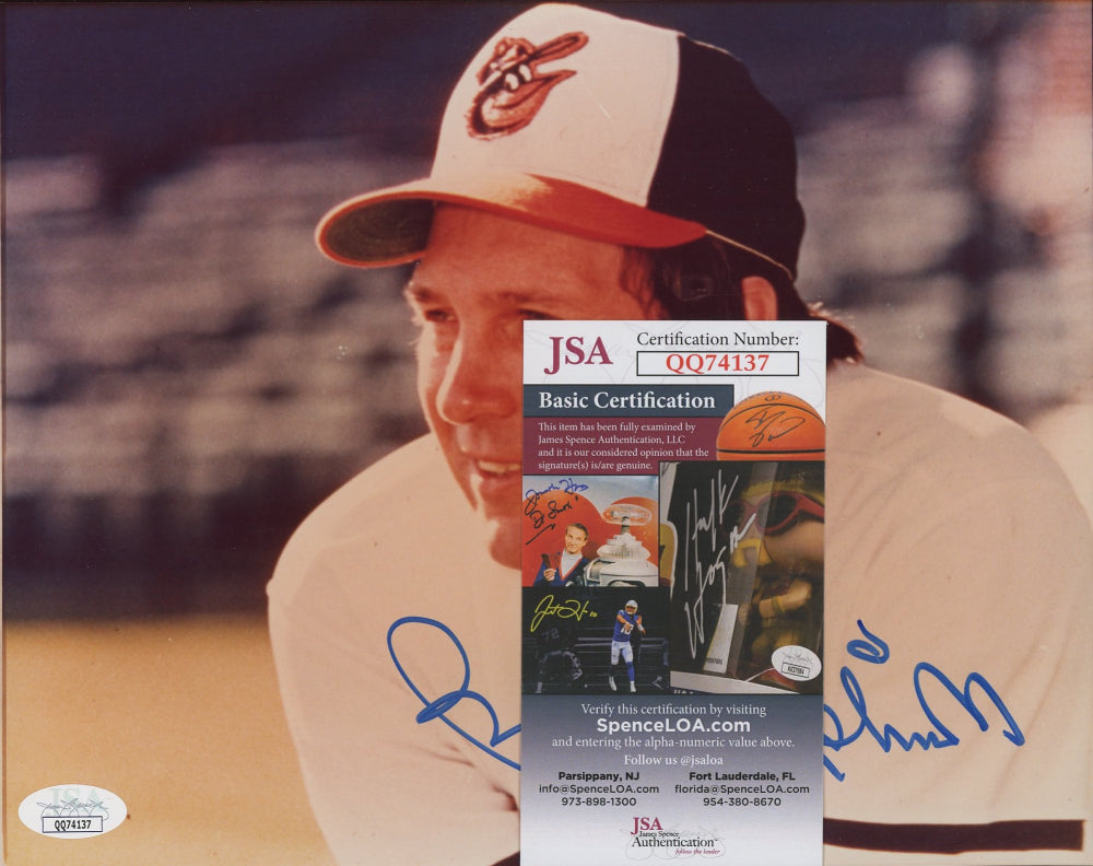 Brooks Robinson Signed Orioles 8x10 Photo (JSA COA)