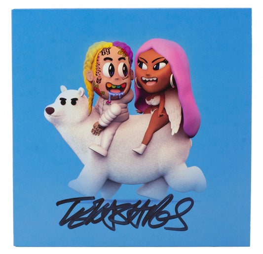 Tekashi 6ix9ine Signed "Trollz" Vinyl Record Album (Beckett)
