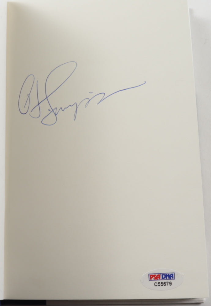 O. J. Simpson Signed (PSA COA) "I Want to Tell You" Hardcover Book