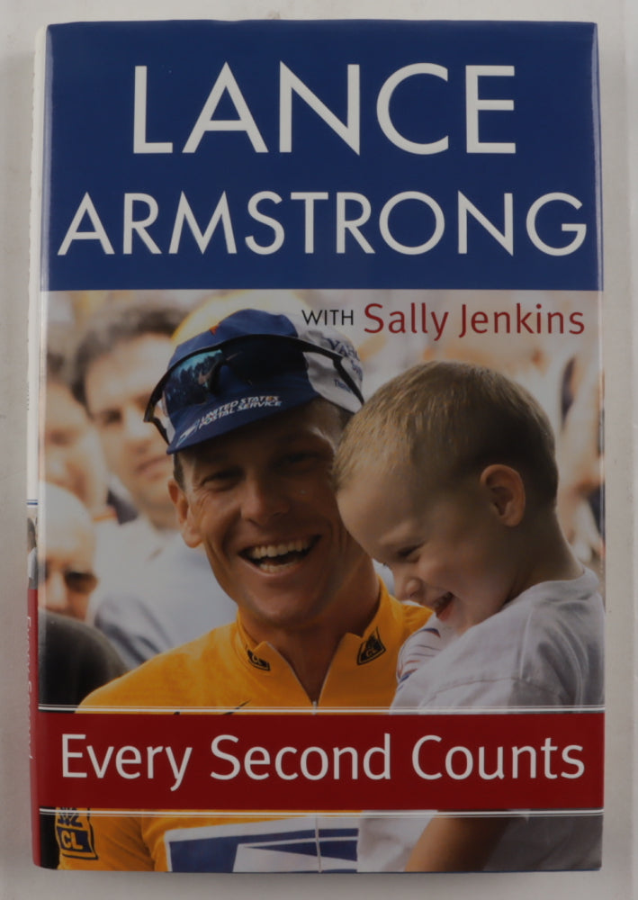 Lance Armstrong Signed (JSA COA) "Every Second Counts" Hardcover Book