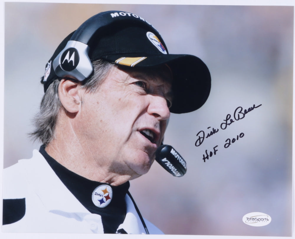 Dick LeBeau Signed Steelers 8x10 Photo Inscribed "HOF 2010" (TSE COA)