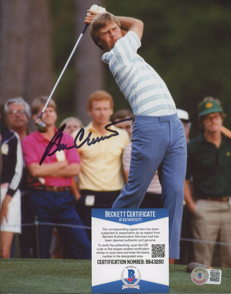 Ben Crenshaw Signed 8x10 Photo (Beckett COA)