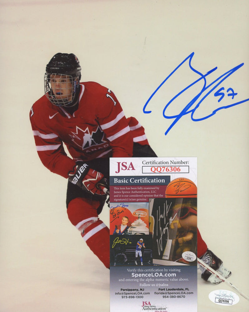 Connor McDavid Signed Canadian National Team 8x10 Photo (JSA COA)