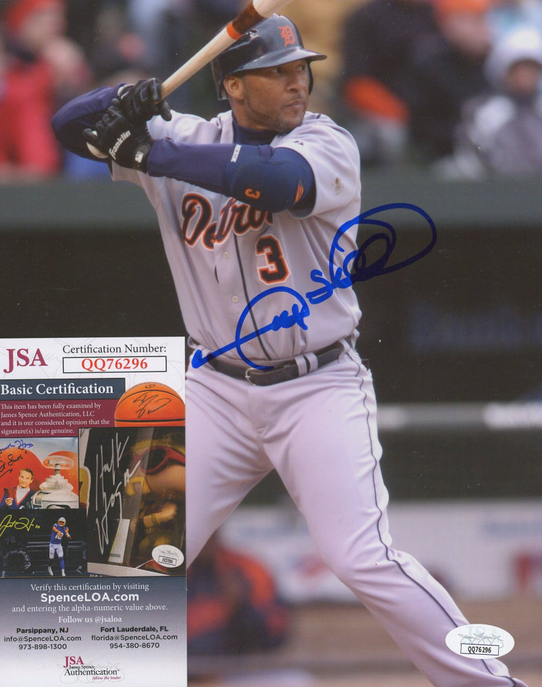 Gary Sheffield Signed Tigers 8x10 Photo (JSA COA)