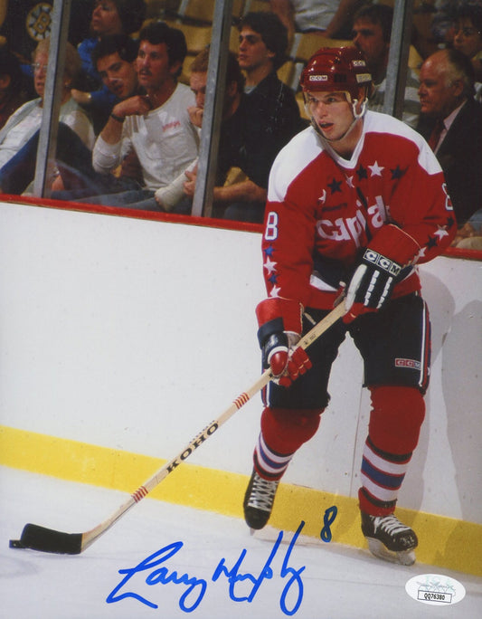 Larry Murphy Signed Capitals 8x10 Photo (JSA COA)