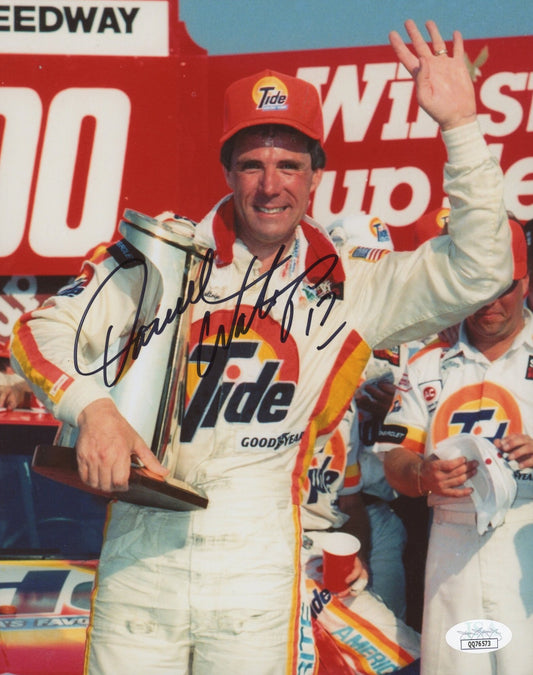 Darrell Waltrip Signed NASCAR 8x10 Photo (JSA COA)