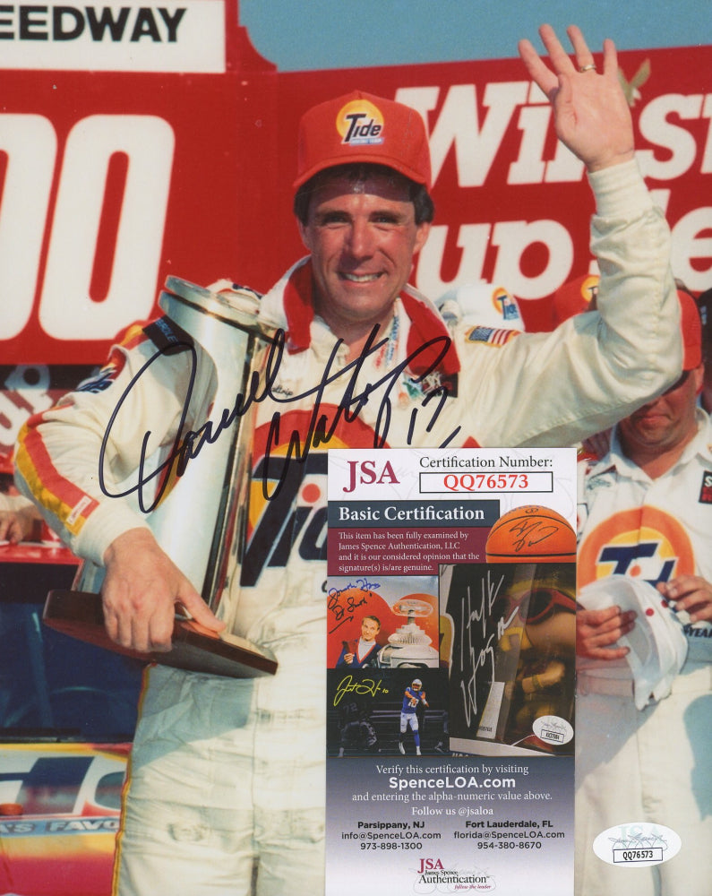 Darrell Waltrip Signed NASCAR 8x10 Photo (JSA COA)