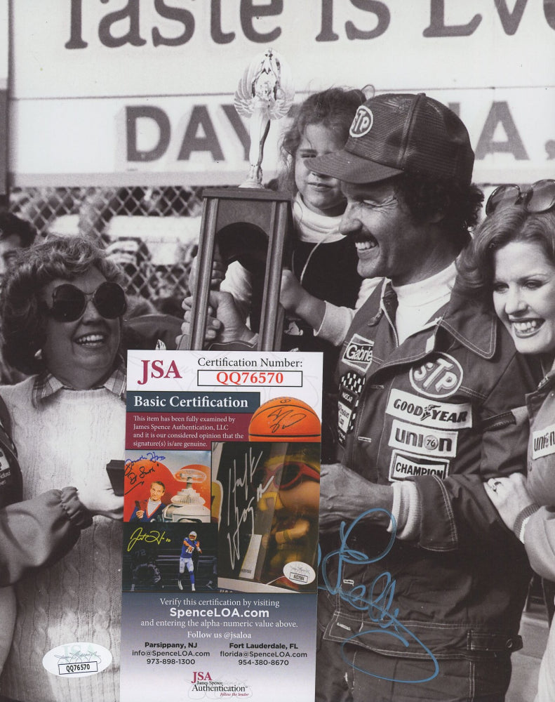 Richard Petty Signed NASCAR 8x10 Photo (JSA COA)