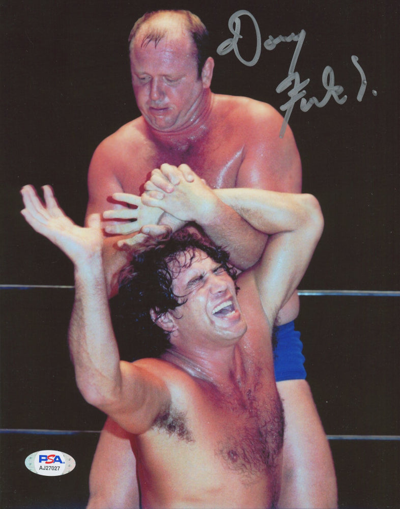 Dory Funk Jr. Signed 8x10 Photo (PSA COA)