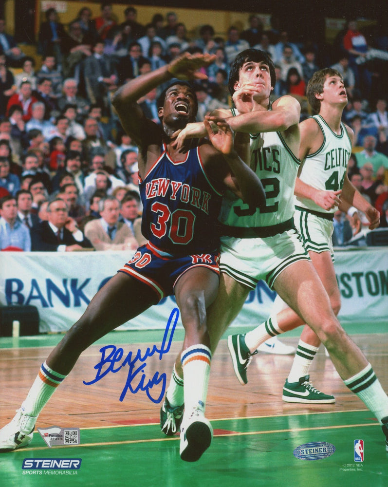 Bernard King Signed Knicks 8x10 Photo (Fanatics Hologram & Steiner Hologram)