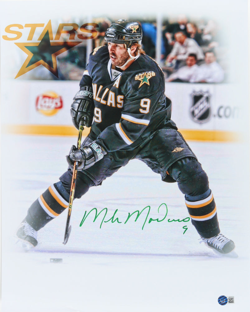 Mike Modano Signed Stars 16x20 Photo (Beckett Hologram)