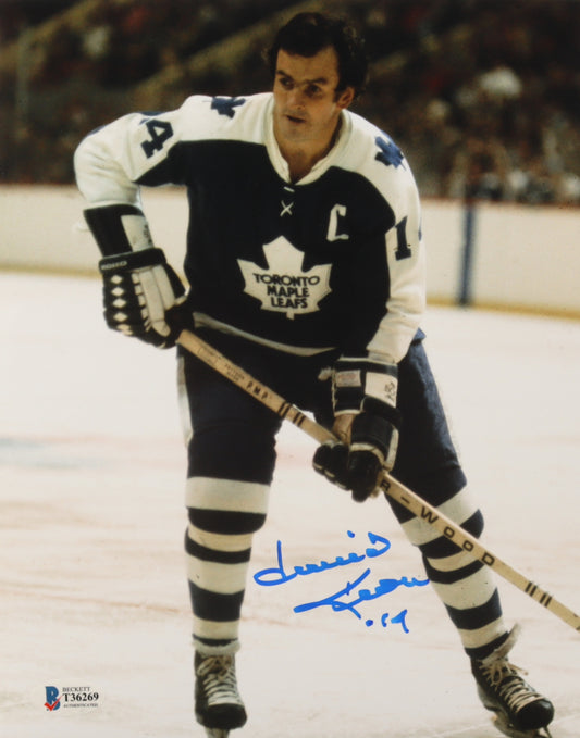 Dave Keon Signed Maple Leafs 8x10 Photo (Beckett COA)