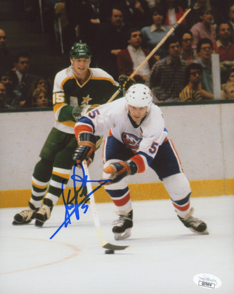 Denis Potvin Signed Islanders 8x10 Photo (JSA COA)