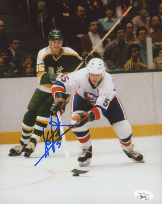 Denis Potvin Signed Islanders 8x10 Photo (JSA COA)