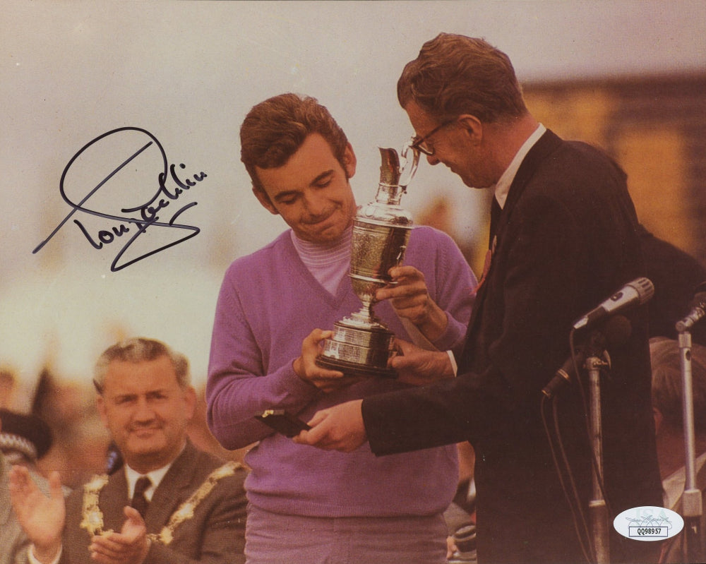 Tony Jacklin Signed 8x10 Photo (JSA COA)