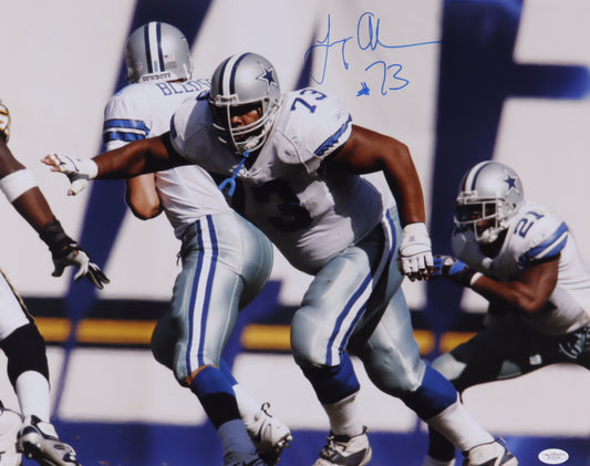 Larry Allen Signed Cowboys 16x20 Photo (JSA COA)