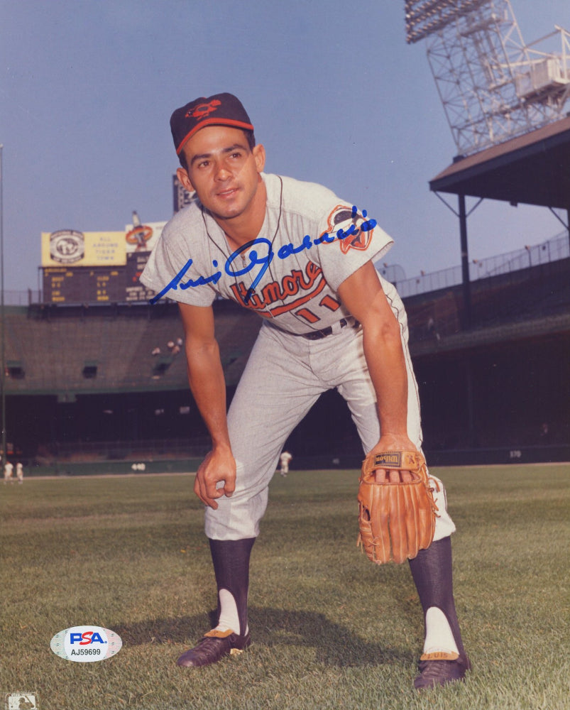 Luis Aparicio Signed Orioles 8x10 Photo (PSA COA)