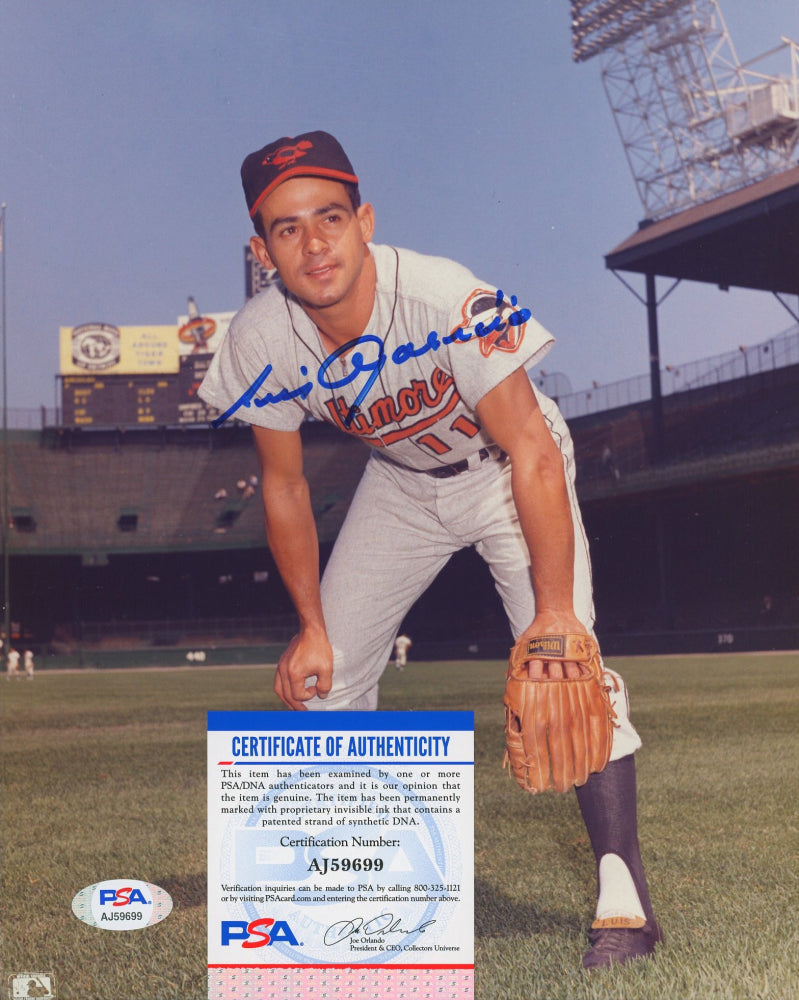 Luis Aparicio Signed Orioles 8x10 Photo (PSA COA)