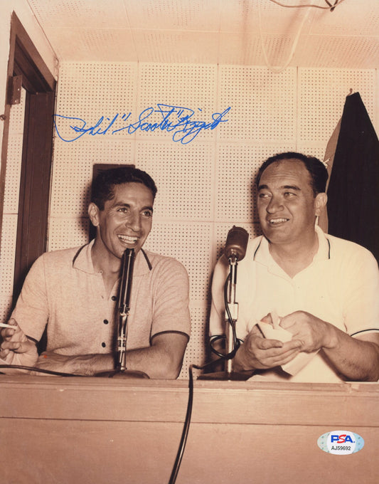 Phil "Scooter" Rizzuto Signed Yankees 8x10 Photo (PSA COA)