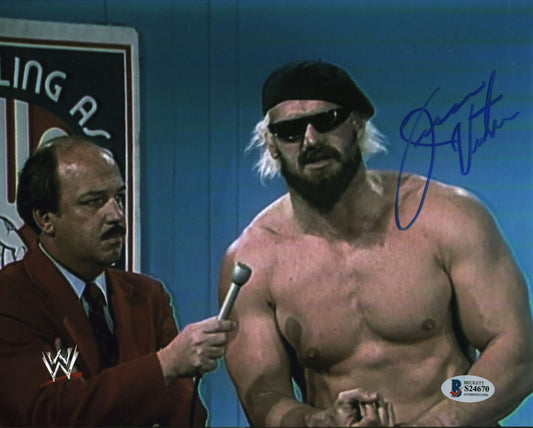 Jesse Ventura Signed 8x10 Photo (Beckett COA)