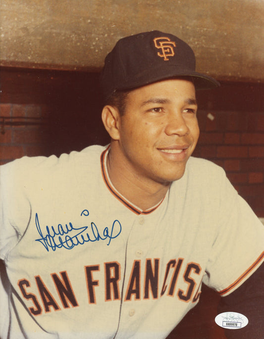 Juan Marichal Signed Giants 8x10 Photo (JSA COA)