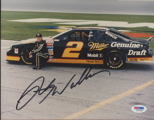 Rusty Wallace Signed NASCAR 8x10 Photo (PSA COA)