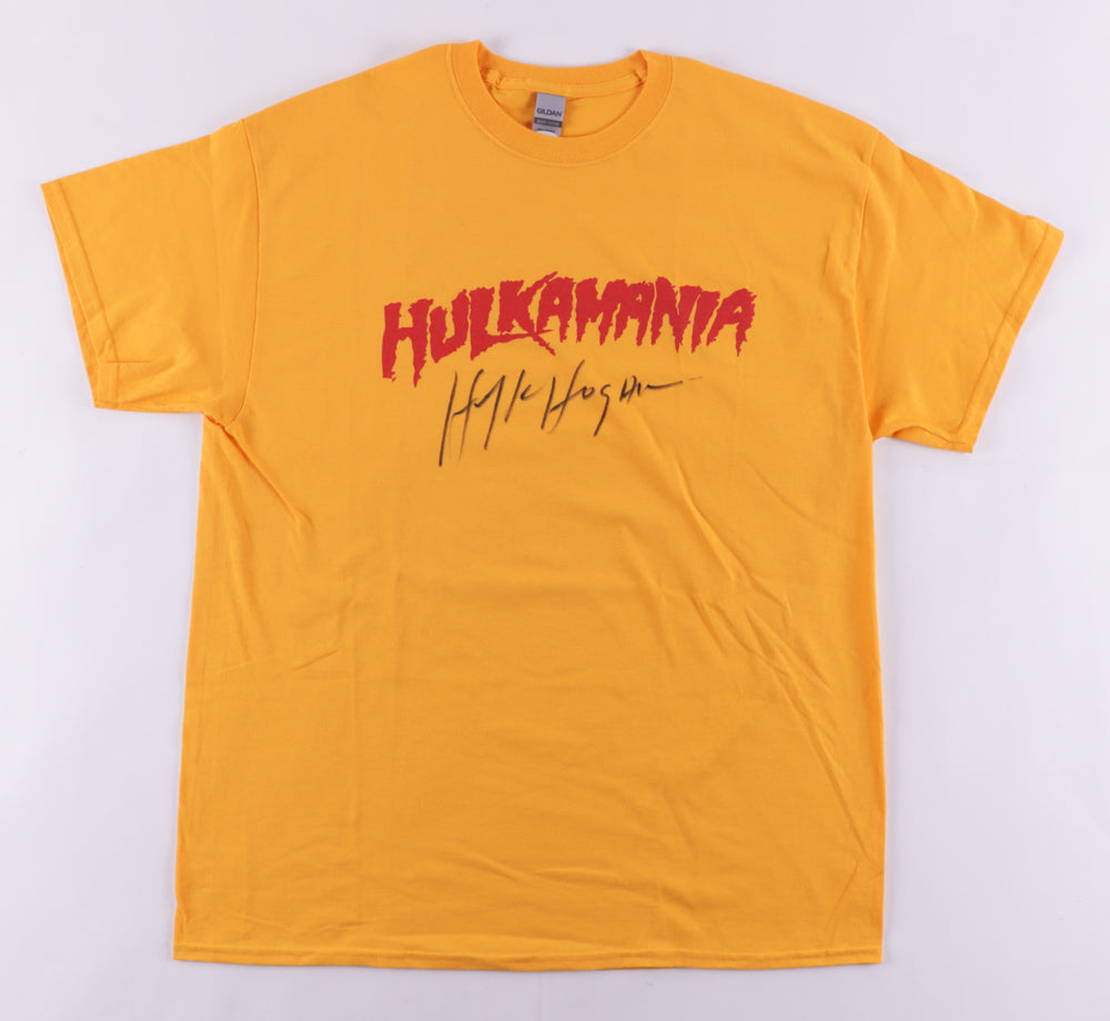 Hulk Hogan Signed Hulkamania T-Shirt (JSA COA)