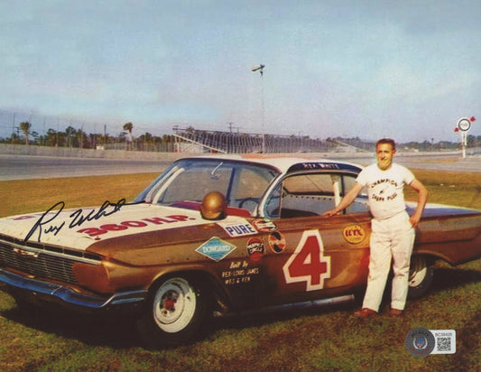 Rex White Signed 8x10 Photo (Beckett COA)