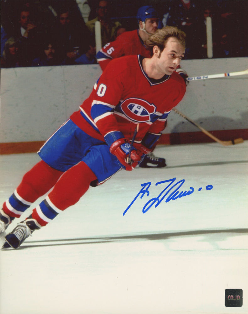 Guy Lafleur Signed Canadiens 8x10 Photo (COJO COA)