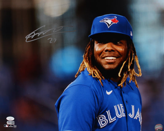 Vladimir Guerrero Jr. Signed Blue Jays 16x20 Photo (JSA COA & USA SM COA)