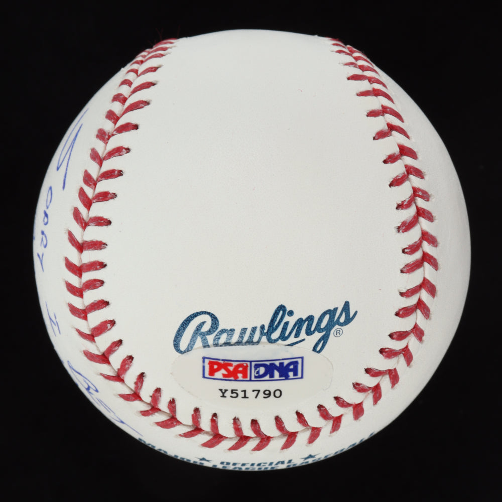 Pete Rose Signed (PSA Hologram) OML Baseball Inscribed "Sorry I Bet On Baseball"