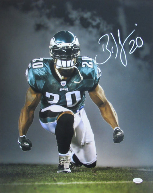 Brian Dawkins Signed Eagles 16x20 Photo (JSA COA)