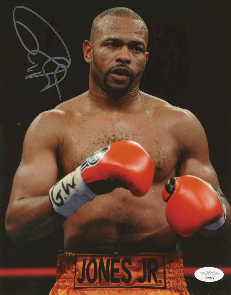 Roy Jones Jr. Signed 8x10 Photo (JSA COA)