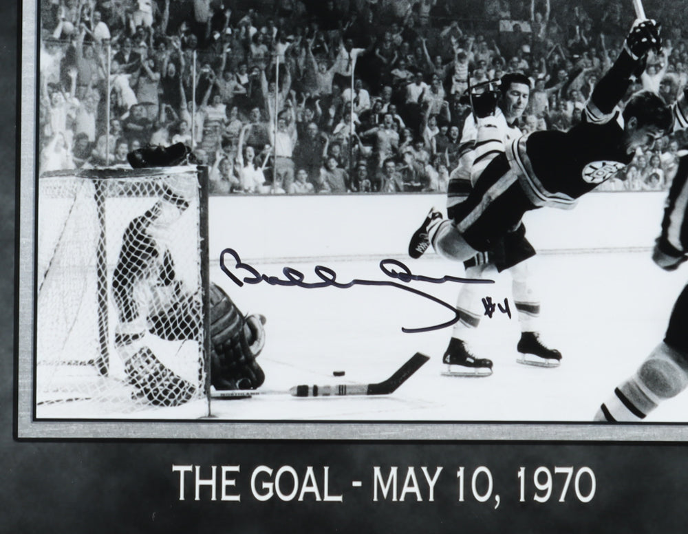 Bobby Orr Signed (Orr) Bruins Career Highlight 16x20 Photo Collage - Official Bobby Orr Hologram & COA