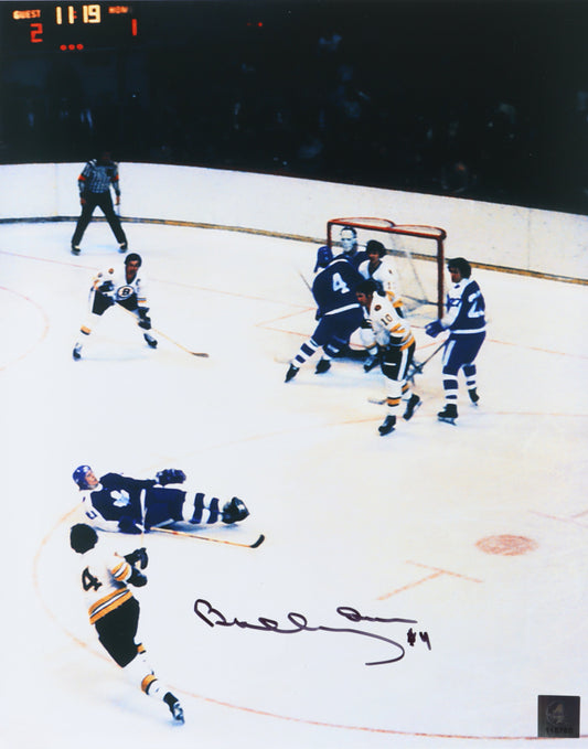 Bobby Orr Signed Bruins 11x14 Photo (Orr COA) Official Bobby Orr Hologram & COA