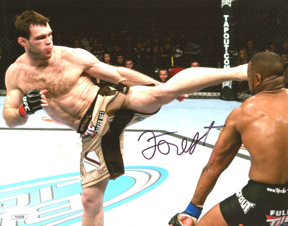 Forrest Griffin Signed UFC 8x10 Photo (JSA COA)