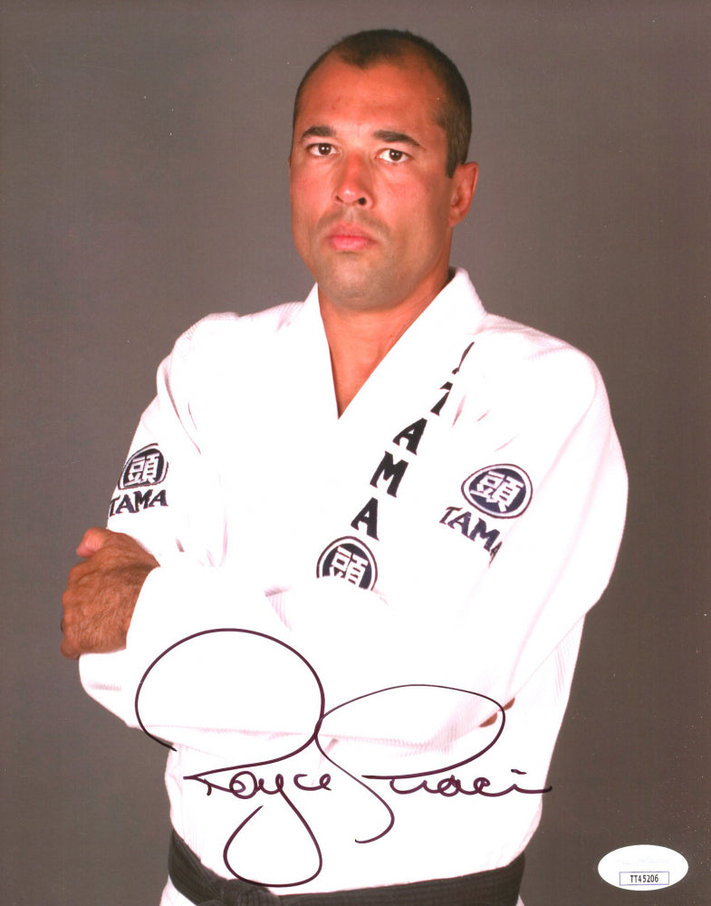 Royce Gracie Signed 8x10 Photo (JSA COA)