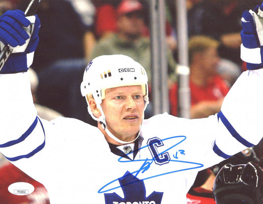 Mats Sundin Signed Maple Leafs 8x10 Photo (JSA COA)
