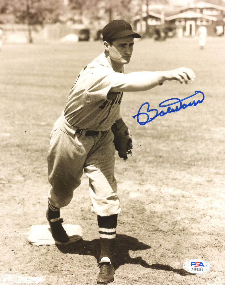 Bobby Doerr Signed Red Sox 8x10 Photo (PSA)