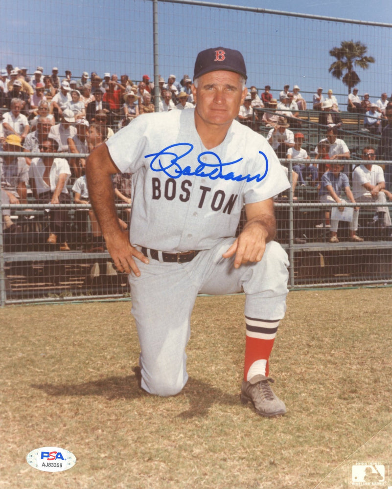 Bobby Doerr Signed Red Sox 8x10 Photo (PSA)