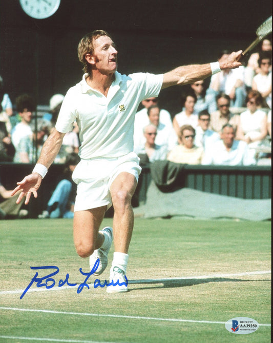 Rod Laver Signed 8x10 Photo (Beckett COA)